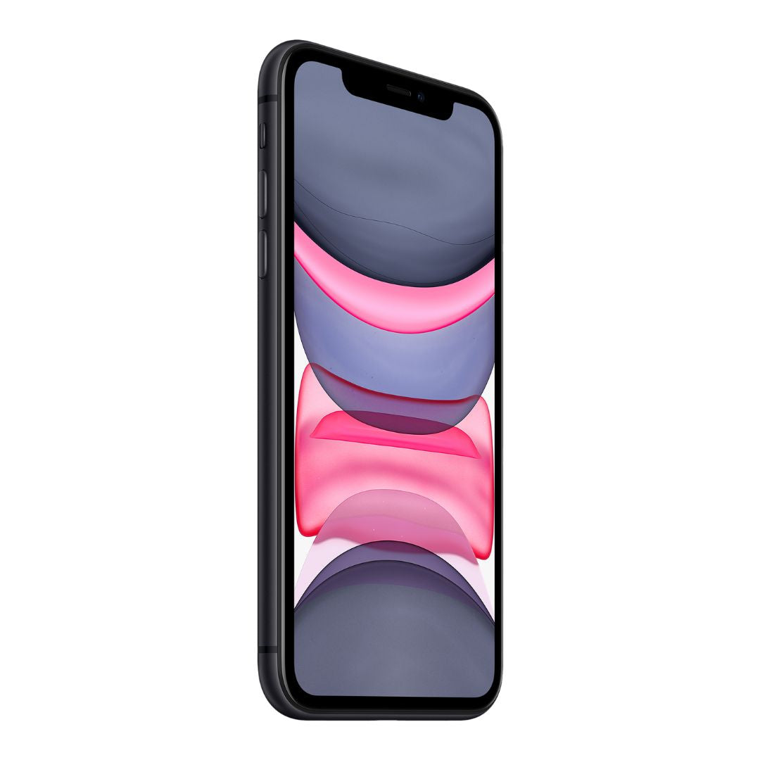 Refurbished Apple iPhone 11 64GB Black front view - Gadgets Xperts NZ